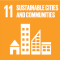 SDG number 11 :									Sustainable cities and communities