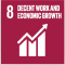 SDG number 8 : Decent work and						economic growth