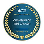 Prix d'excellence WBE 2024